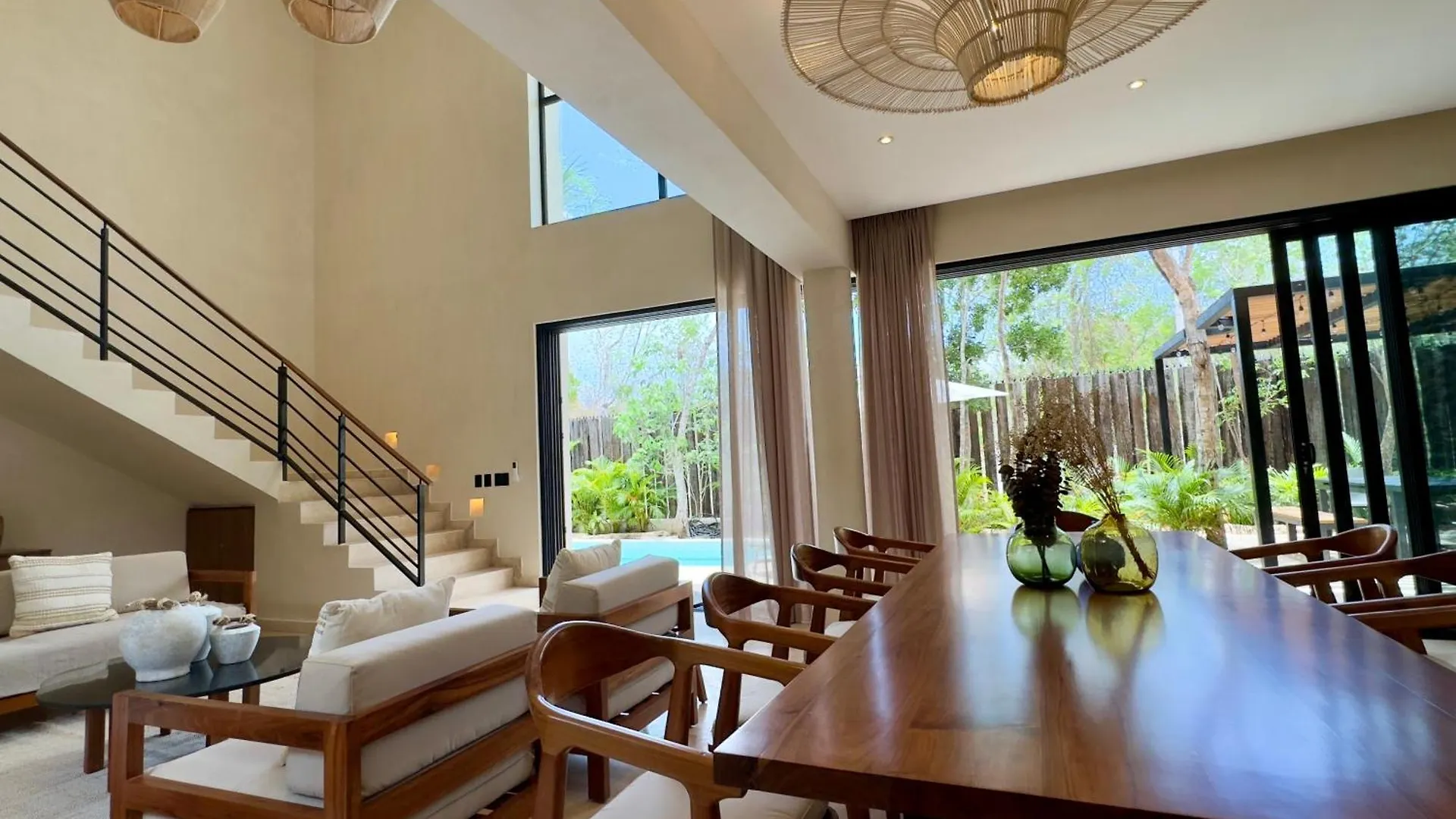 Casa Laak, Luxury Villa, 5 Bedroom 7 Bt, Heated Pool Tulum Villa
