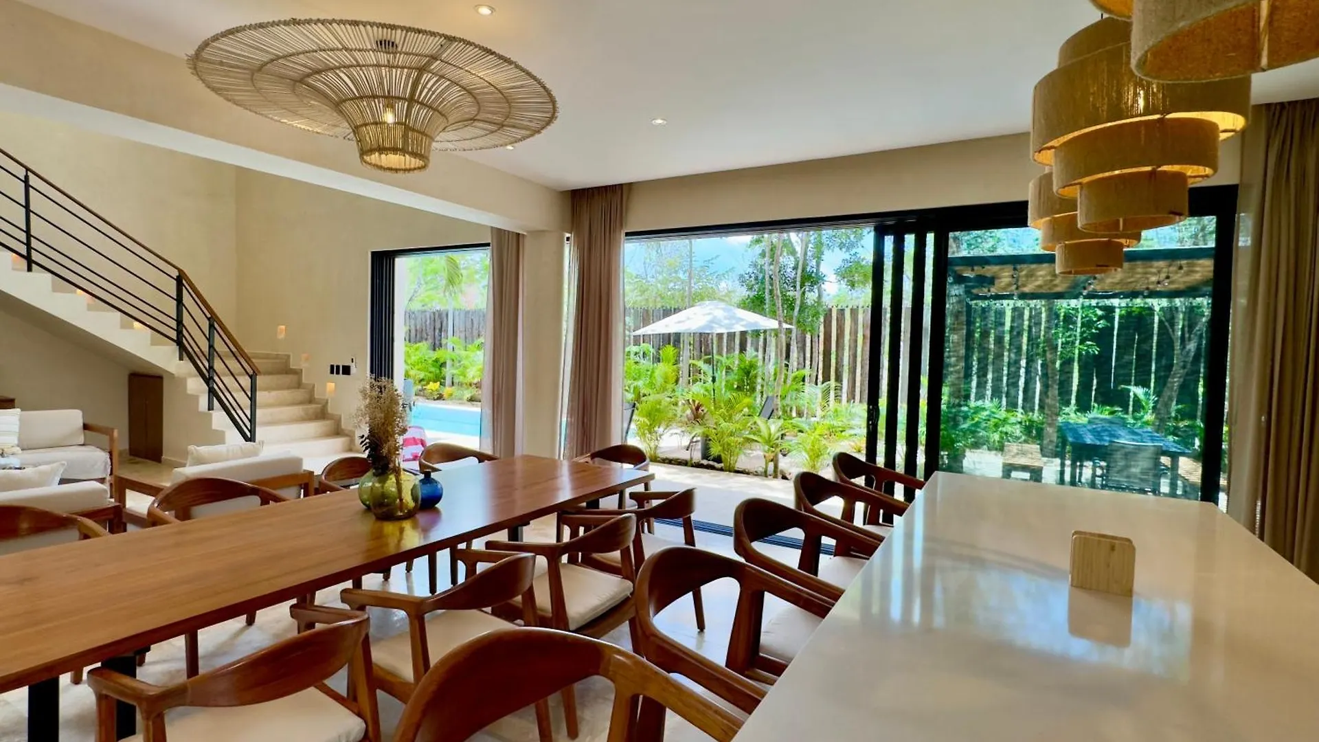 Casa Laak, Luxury Villa, 5 Bedroom 7 Bt, Heated Pool Tulum Villa